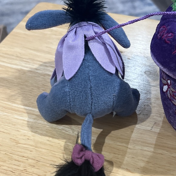 Eeyore In Flower Pot Disney Store Plush Daisy Stuffed Toy - Picture 9 of 14